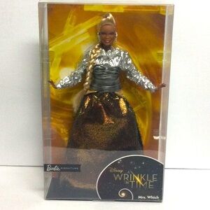 Disney "A Wrinkle in Time" Oprah Barbie Doll NEW